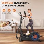 MERACH Self-Generating Long Stride Elliptical Trainer