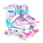 Adjustable Toddler Roller Skates with Light-Up Wheels