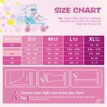 Adjustable Toddler Roller Skates with Light-Up Wheels