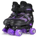Adjustable Kids Roller Skates with Light Up Wheels