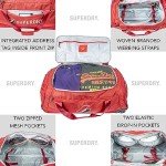 Durable Lightweight Roller Duffle Bag with Skate Wheels