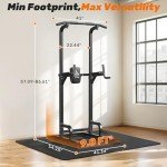 Sportsroyals Multi-Function Power Tower Pull Up Bar