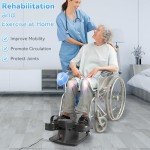 Motorized Under Desk Mini Elliptical Pedal Exerciser