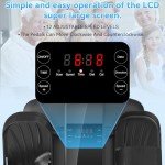 Motorized Under Desk Mini Elliptical Pedal Exerciser