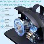 Motorized Under Desk Mini Elliptical Pedal Exerciser