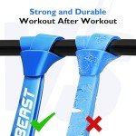 FitBeast 5-Level Resistance Bands Set for Home Gym