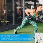 Home Gym Cable Pulley System with Accessories