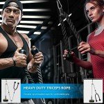 Home Gym Cable Pulley System with Accessories