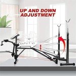 Adjustable HAKENO Weight Bench with Squat Rack