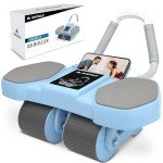 Amonax Four Wheel Ab Roller with Elbow Support
