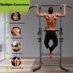 Adjustable Multi-Function Pull Up & Dip Station
