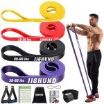 4-Level Resistance Bands Set for Strength Training