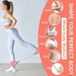 Resistance Bands Set with Cuffs for Effective Workouts