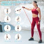 4-Level Resistance Bands Set for Strength Training