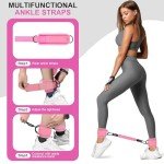 Resistance Bands Set with Cuffs for Effective Workouts