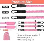 Resistance Bands Set with Cuffs for Effective Workouts