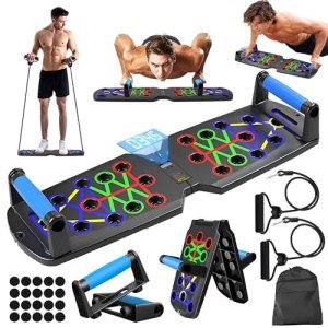 Push Up Board with Counting Feature for Home Fitness