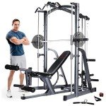 Marcy Smith Machine with Cable Pulley & Bench