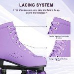 High-Top Double Row Roller Skates for Beginners