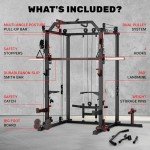 JELENS 2000LBS All-in-One Smith Machine & Rack