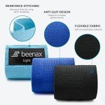 Beenax Resistance Bands Set - 3 Levels for Workouts