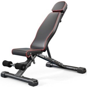 Adjustable YOLEO Weight Bench for Home Workouts
