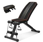 Hirix Adjustable Weight Bench for Full Body Workouts