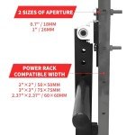 Leg Extension and Curl Attachment for Power Rack