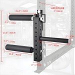 Leg Extension and Curl Attachment for Power Rack