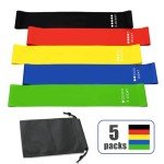5 Pack Resistance Bands for Strength & Yoga