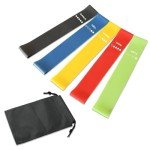 5 Pack Resistance Bands for Strength & Yoga