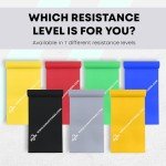 OVAH Fitness 7-Level Resistance Bands for Home Workouts