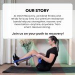 OVAH Fitness 7-Level Resistance Bands for Home Workouts