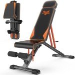 Adjustable Weight Bench for Full-Body Workouts