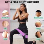 Suright Non-Slip Resistance Bands Set for Fitness