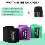 Suright Non-Slip Resistance Bands Set for Fitness