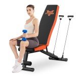 Adjustable Foldable Weight Bench for Home Gym