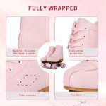Pink Double Row Roller Skates for Beginners