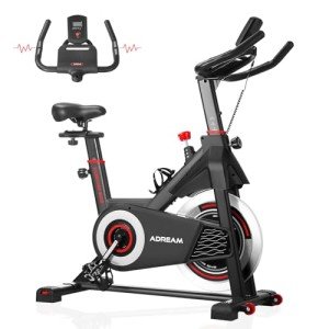 Indoor Cycling Bike with Comfort Seat & LCD Display