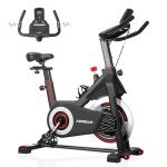 Indoor Cycling Bike with Comfort Seat & LCD Display