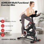 Indoor Cycling Bike with Comfort Seat & LCD Display