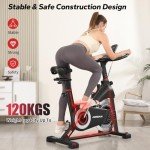 Indoor Cycling Bike with Comfort Seat & LCD Display