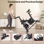 Indoor Cycling Bike with Comfort Seat & LCD Display