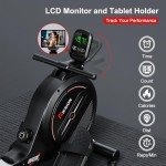 Wenoker Foldable Magnetic Rowing Machine for Home Fitness