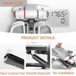 PROIRON Mini Stepper with Resistance Bands and Monitor