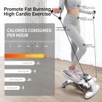 PROIRON Mini Stepper with Resistance Bands and Monitor