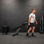 Adjustable Flat/Incline/Decline Weight Bench - Gunmetal