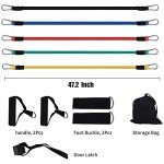 Resistance Bands Set with Handles - 11 Pieces