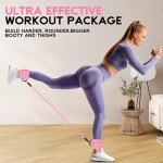 Ankle Resistance Bands for Leg and Glute Training