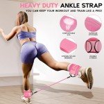 Ankle Resistance Bands for Leg and Glute Training